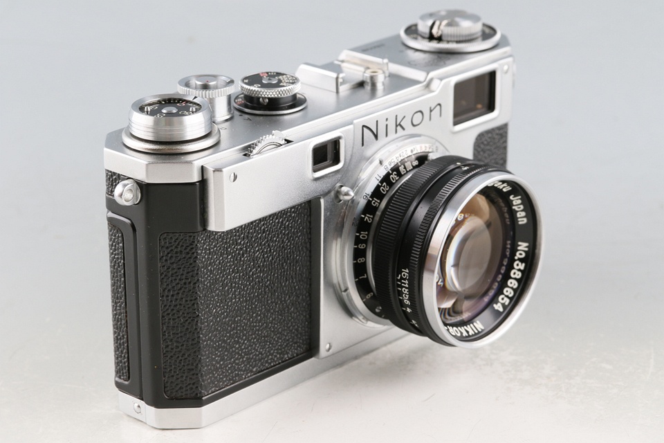 Nikon S2 + Nikkor-S.C 50mm F/1.4 Lens With Box #60806L4