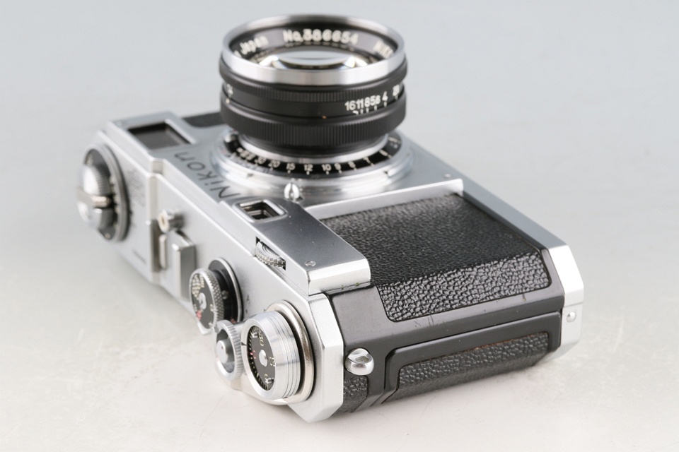 Nikon S2 + Nikkor-S.C 50mm F/1.4 Lens With Box #60806L4