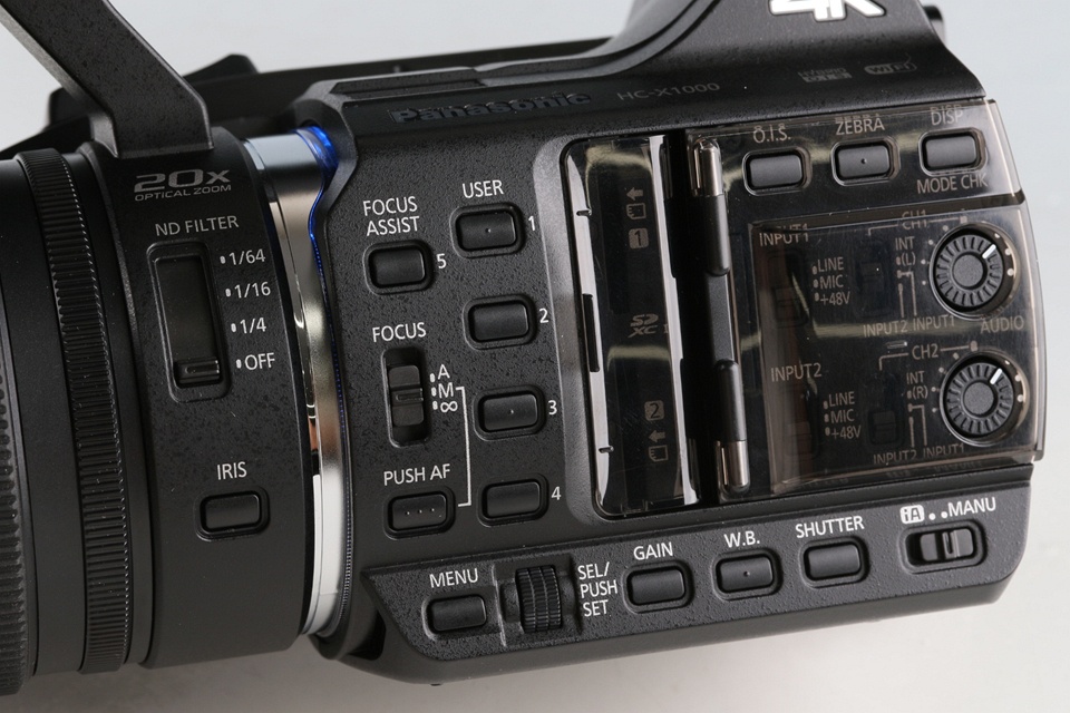 Panasonic HC-X1000 4K Digital Video Camera With Box #61032L6