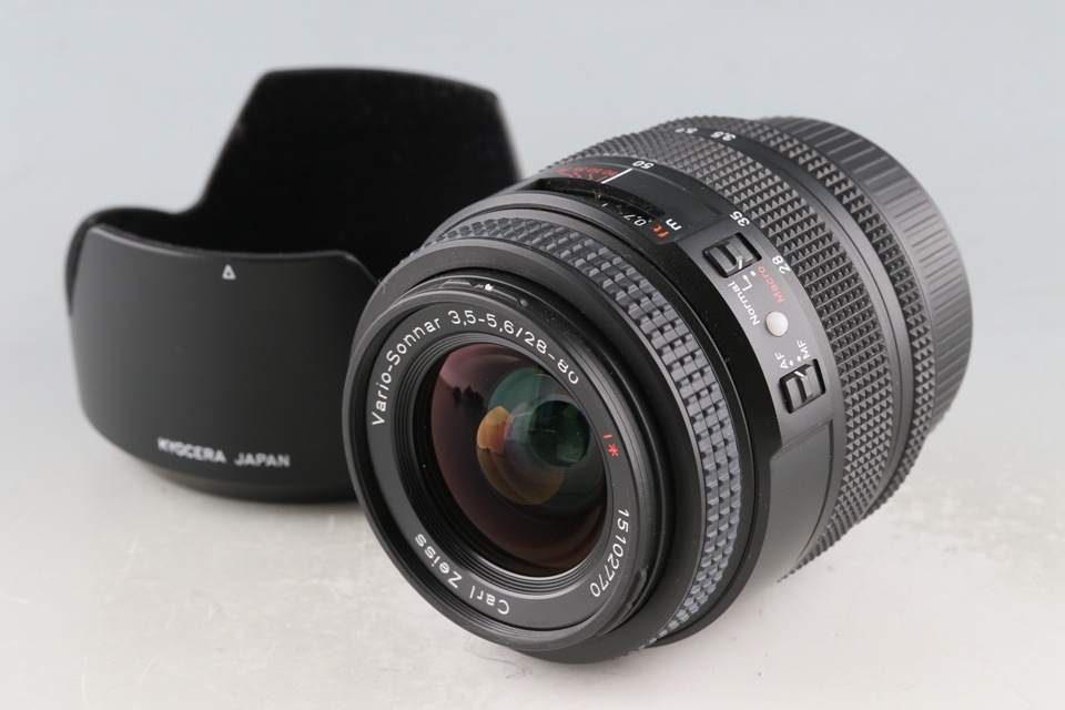 Contax Carl Zeiss Vario-Sonnar T* 28-80mm F/3.5-5.6 Lens for N Mount #61159E6