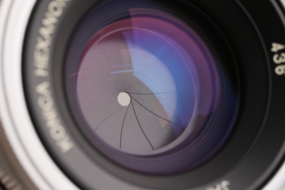 Konica Hexanon 35mm F/2 Lens for Leica L39 + M Mount Adapter #61182C1