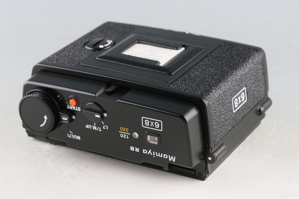 Mamiya RB67 Pro SD 120/220 Motorized Roll Film Back Holder 6×8 With Box #61257L7