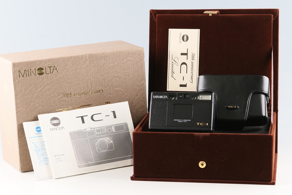 Minolta TC-1 Limited Black 70th Anniversary With Box #61344L8