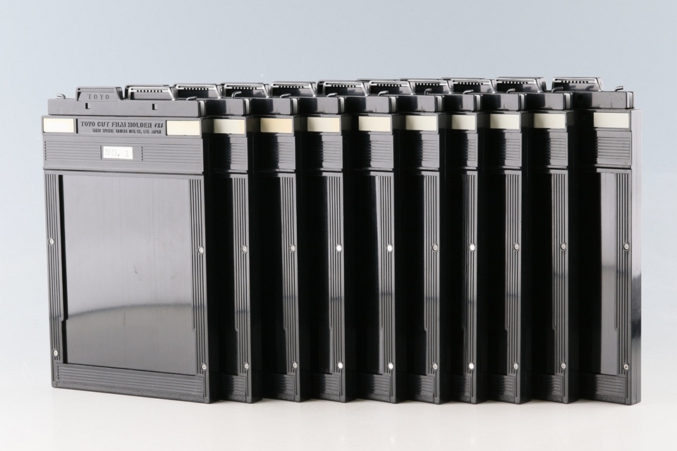 Toyo 4×5 Cut Film Holder (×10) #61460H