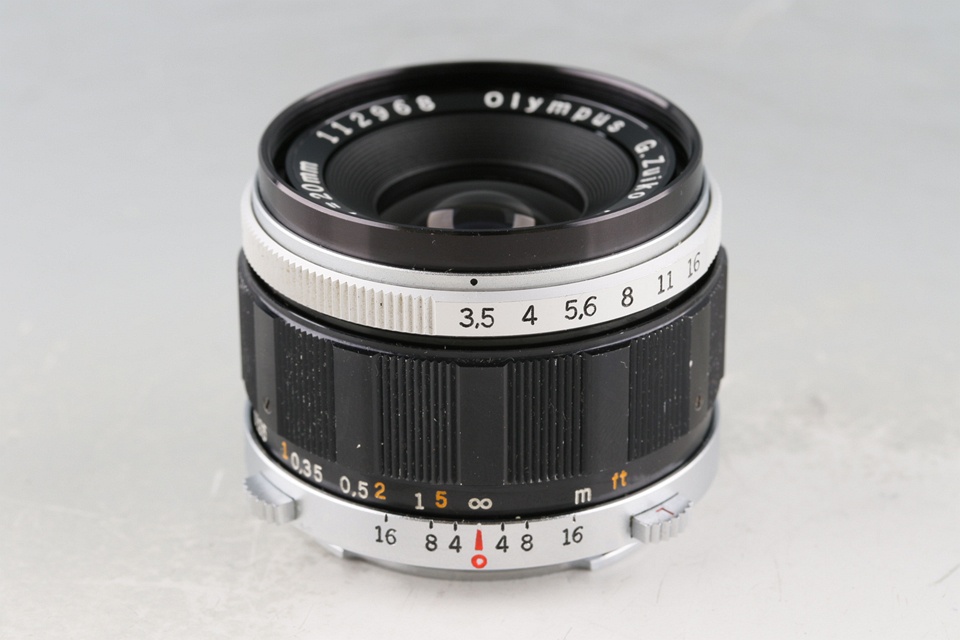 Olympus G.Zuiko Auto-W 20mm F/3.5 Lens for Pen-F #61503F5