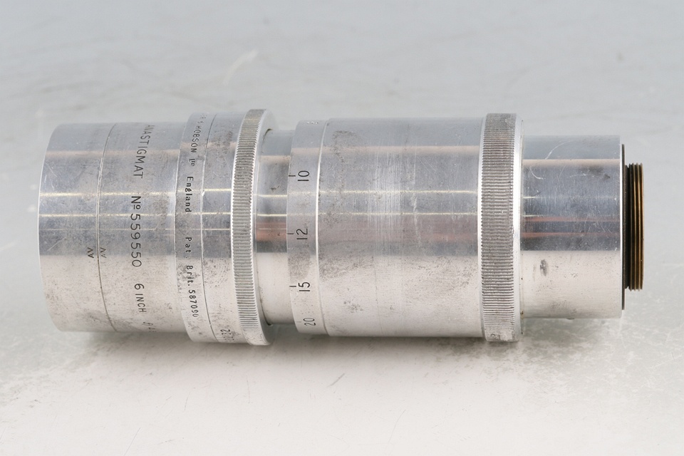 Taylor Hobson Cooke Telekinic Anastigmat 6 Inch F/4.5 Cine Lens for C Mount #61575E5