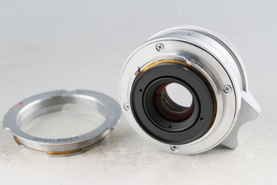 Voigtlander Color-Skopar 50mm F/2.5 Lens for Leica L39 + M Mount Adapter #61584C2