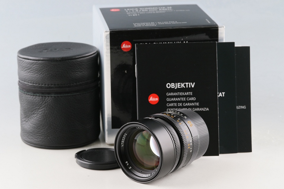 Leica Leitz Summilux-M 50mm F/1.4 ASPH. for Leica M With Box #61591L1