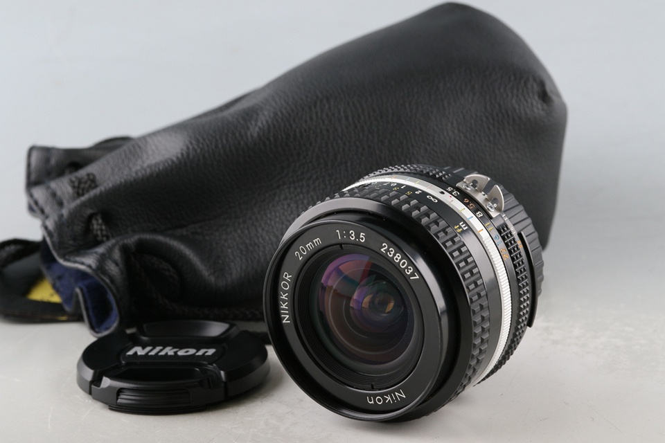 Nikon Nikkor 20mm F/3.5 Ais Lens #61593A6