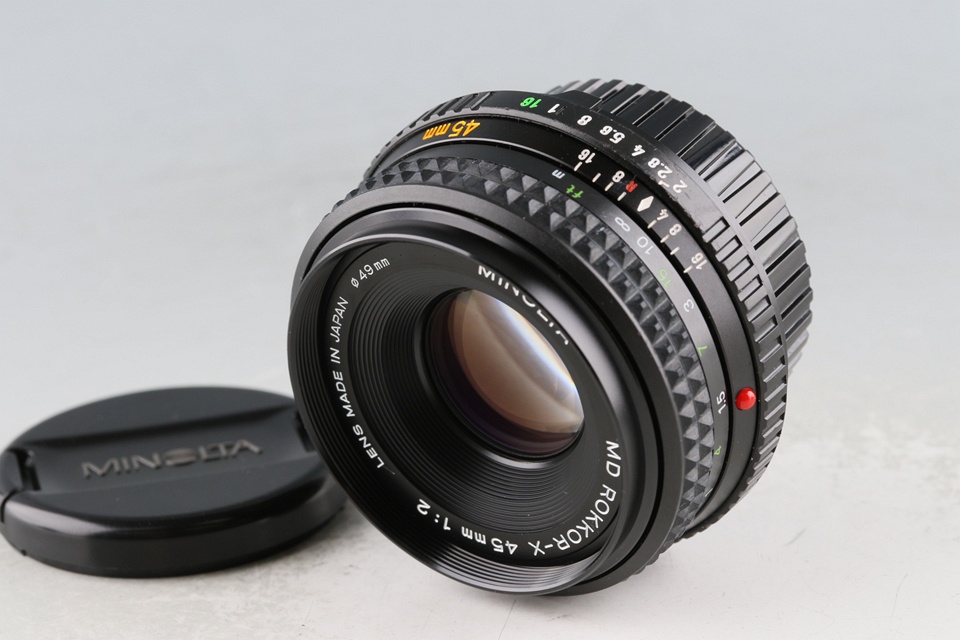 Minolta MD Rokkor-X 45mm F/2 Lens #61633G31