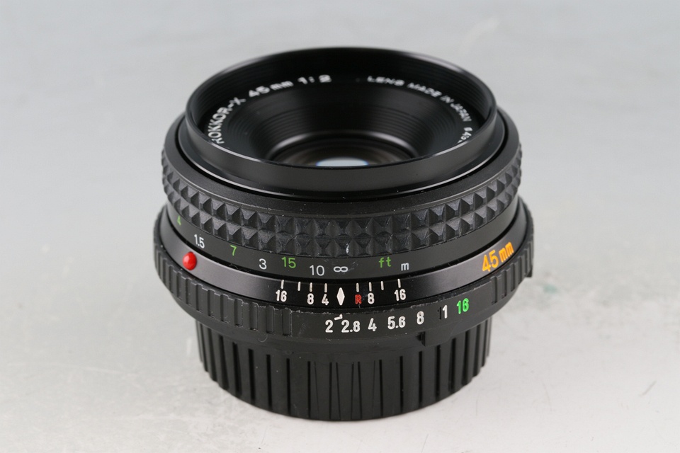 Minolta MD Rokkor-X 45mm F/2 Lens #61633G31