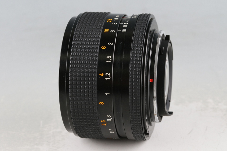 Contax Carl Zeiss Planar T* 50mm F/1.4 MMJ Lens for CY Mount With Box #61810L7