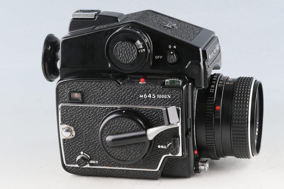 Mamiya M645 1000S + Mamiya-Sekor C 80mm F/2.8 Lens #61813E4