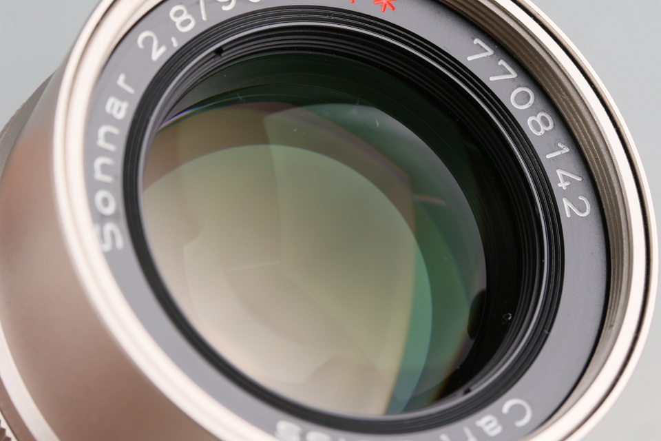 Contax Carl Zeiss Sonnar T* 90mm F/2.8 Modified Lens for Leica M Mount #61828E5
