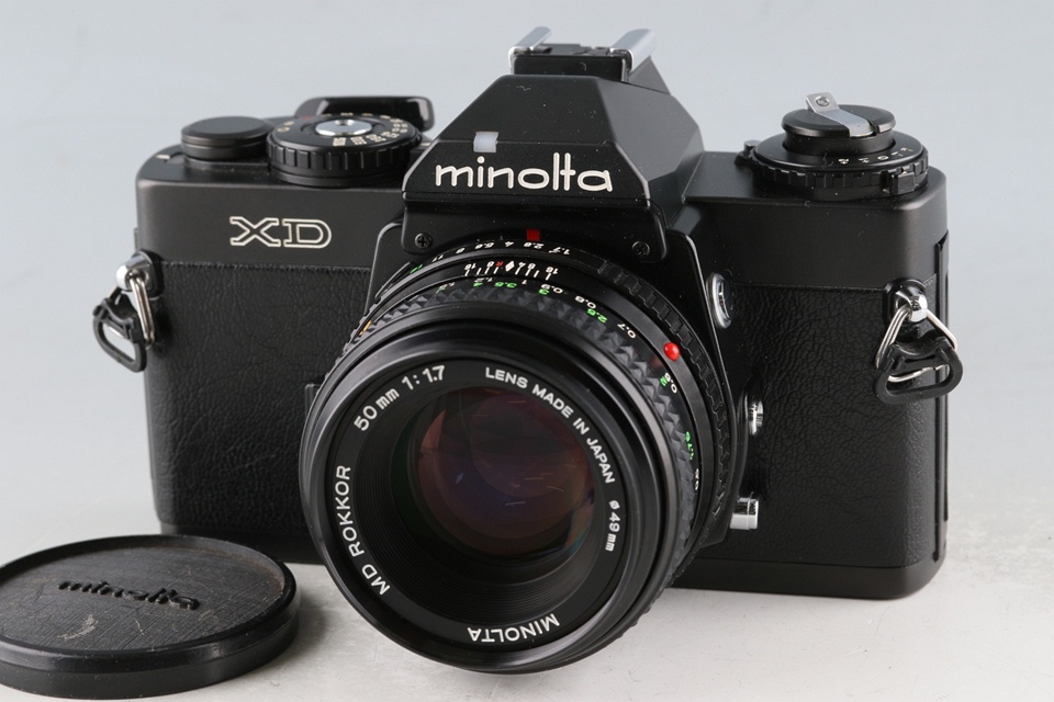 Minolta XD + MD Rokkor 50mm F/1.7 Lens #62045D4