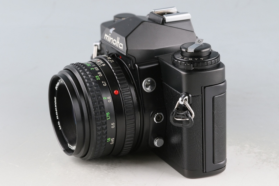Minolta XD + MD Rokkor 50mm F/1.7 Lens #62045D4