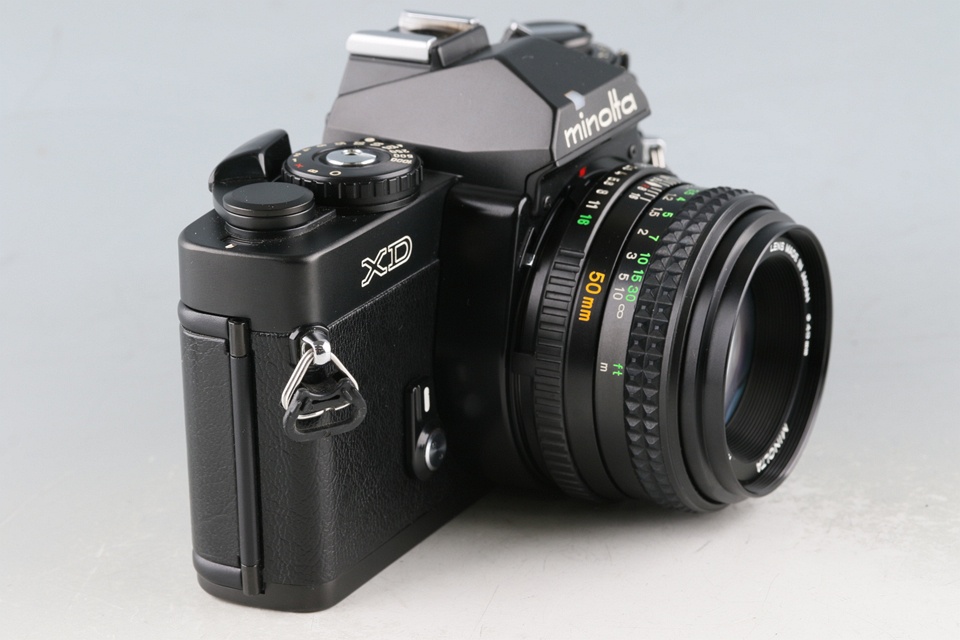 Minolta XD + MD Rokkor 50mm F/1.7 Lens #62045D4