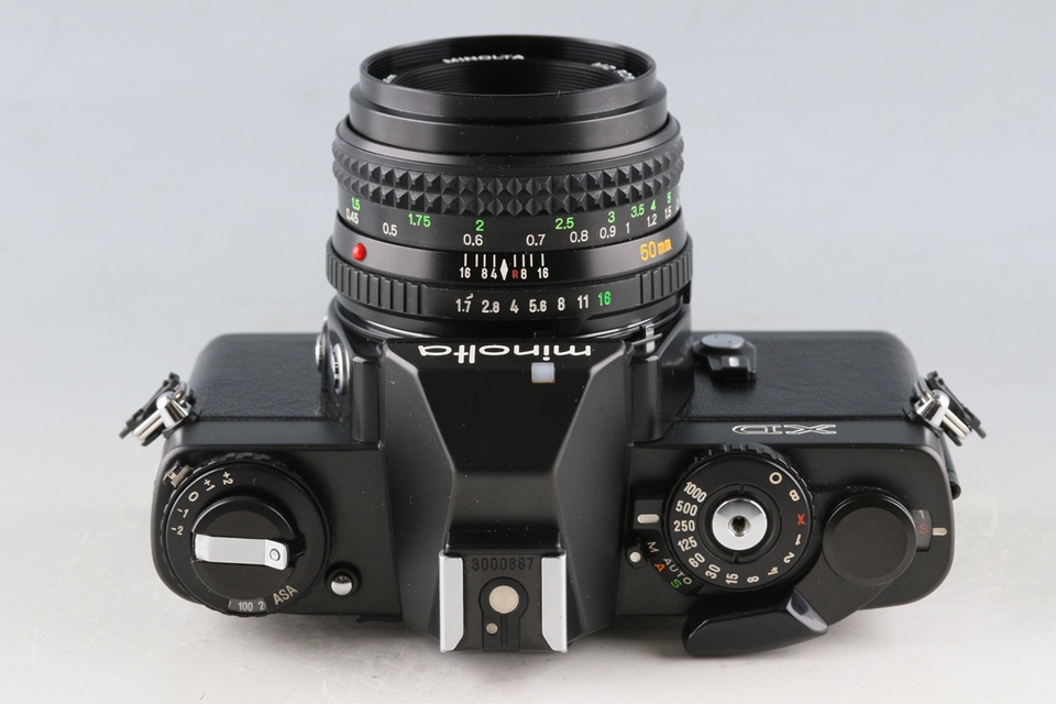 Minolta XD + MD Rokkor 50mm F/1.7 Lens #62045D4