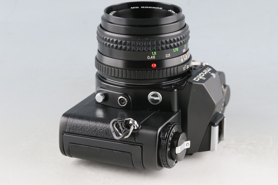 Minolta XD + MD Rokkor 50mm F/1.7 Lens #62045D4