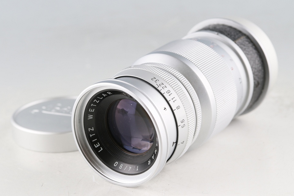 Leica Leitz Elmar 90mm F/4 Lens for Leica L39 #62140T