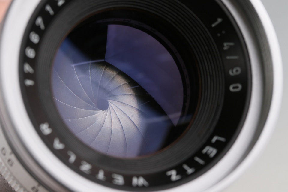 Leica Leitz Elmar 90mm F/4 Lens for Leica L39 #62140T