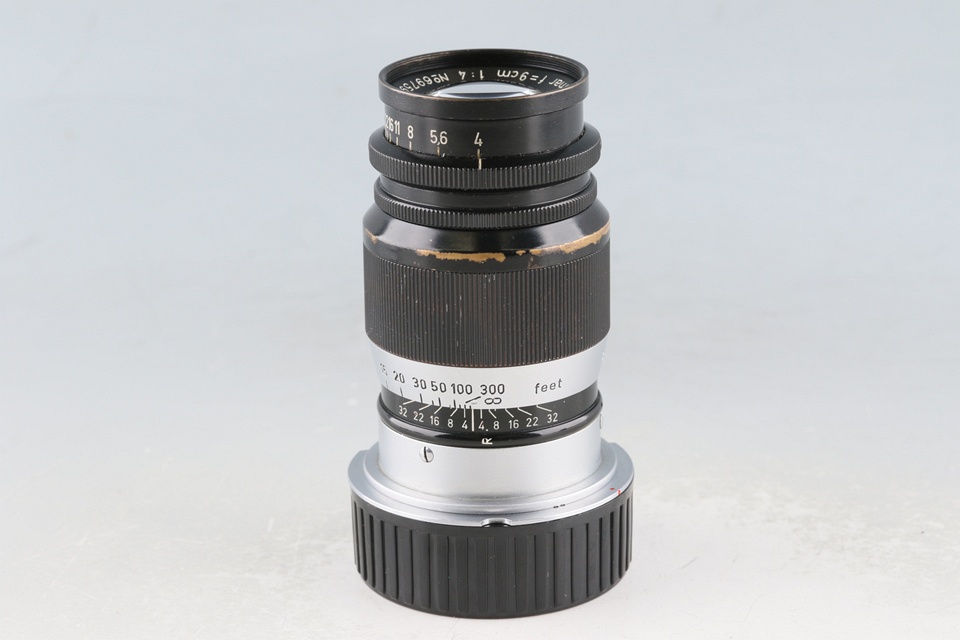 Leica Leitz Elmar 90mm F/4 Lens for Leica L39 + LM Ring #62296T