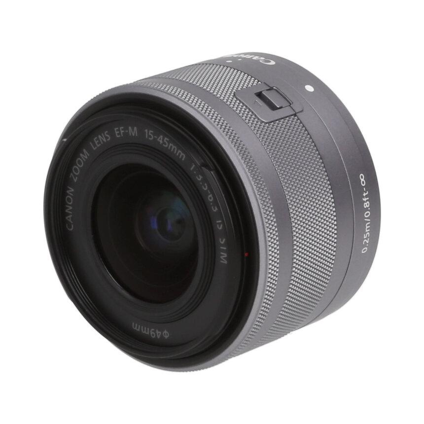 Canon EF-M15-45mm F3.5-6.3 IS STM シルバー【AB】