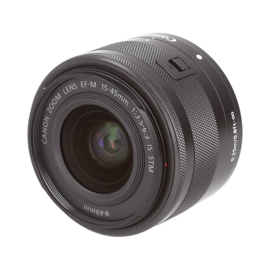 Canon EF-M 15-45mm F3.5-6.3 IS STM グラファイト【AB】