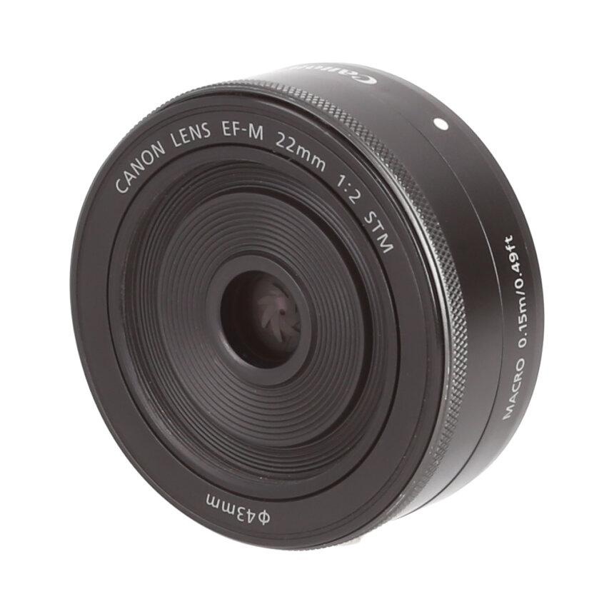 Canon EF-M22mm F2 STM グラファイト 【B】