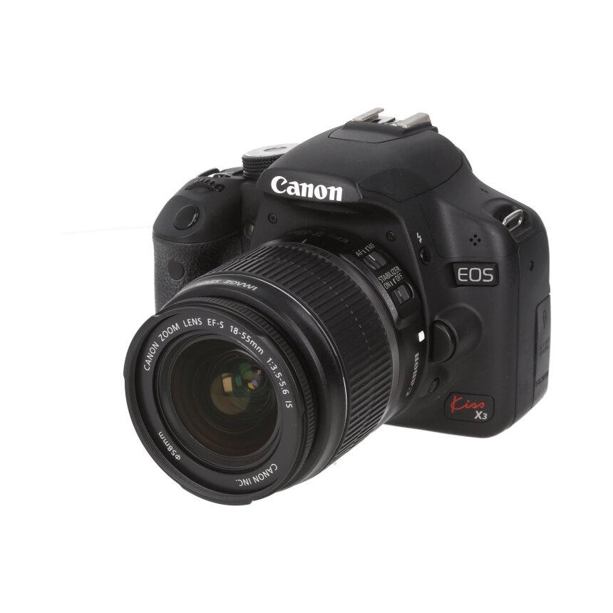 Canon EOS Kiss X3 + EF-S18-55mm F3.5-5.6 IS 【B】