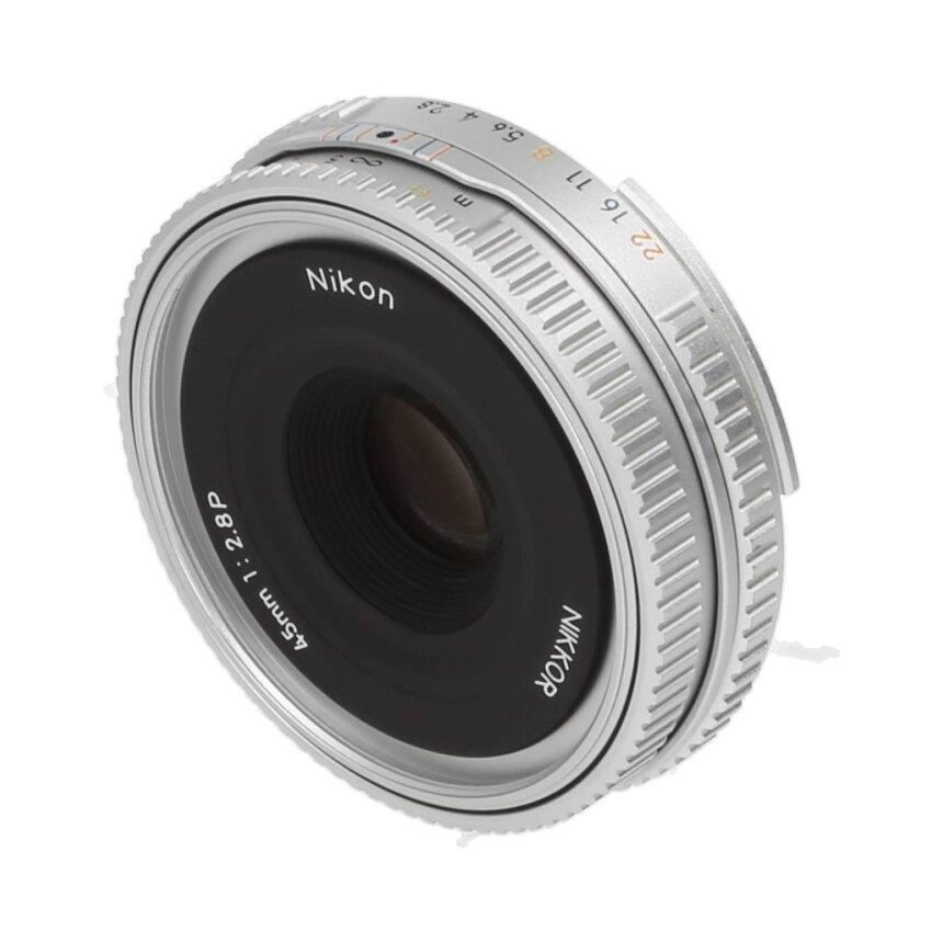 Nikon 45mm F2.8 P シルバー 【AB】