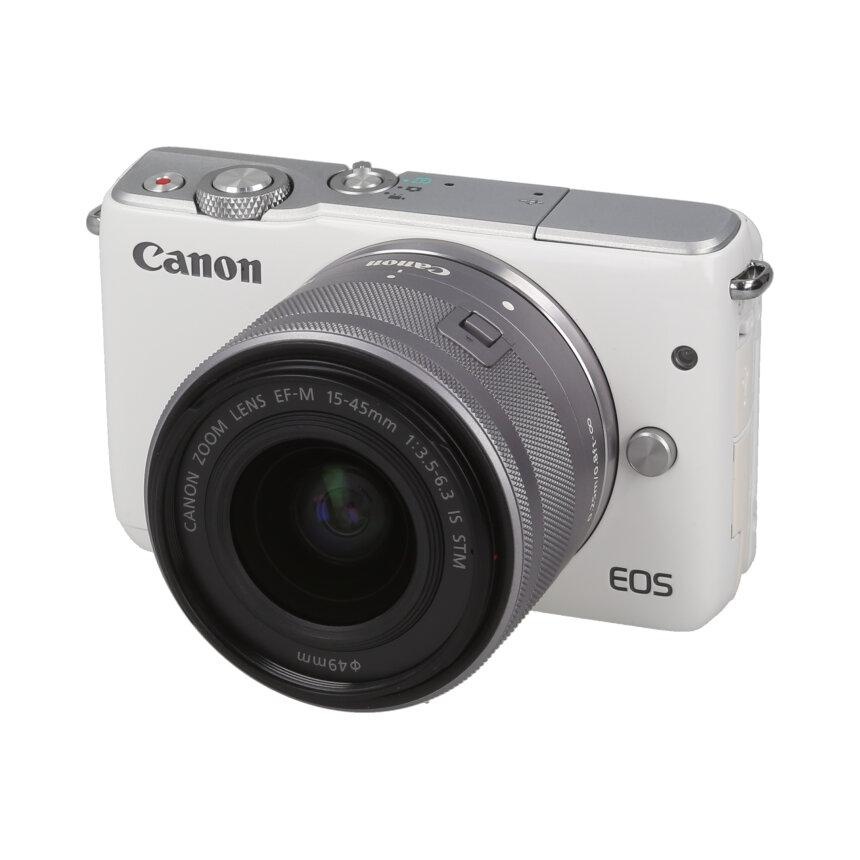 Canon EOS M10 ホワイト EF-M15-45 IS STM KIT 【AB】