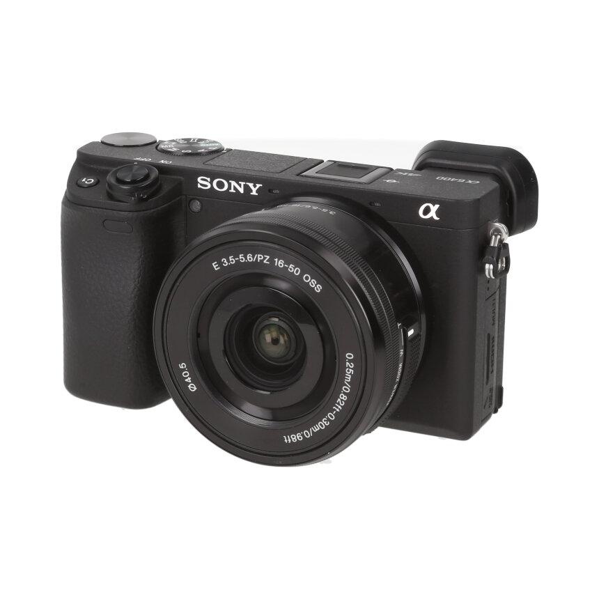 SONY α6400 ブラック Wキット 【AB】