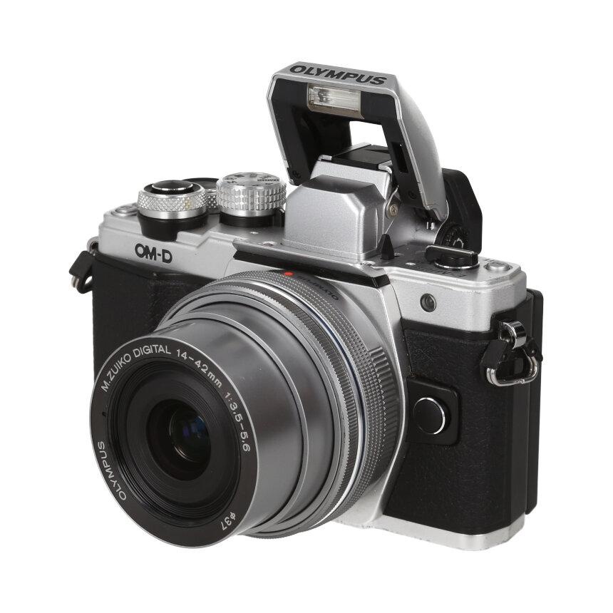 OLYMPUS E-M10 MarkII シルバー 14-42 EZ KIT 【B】