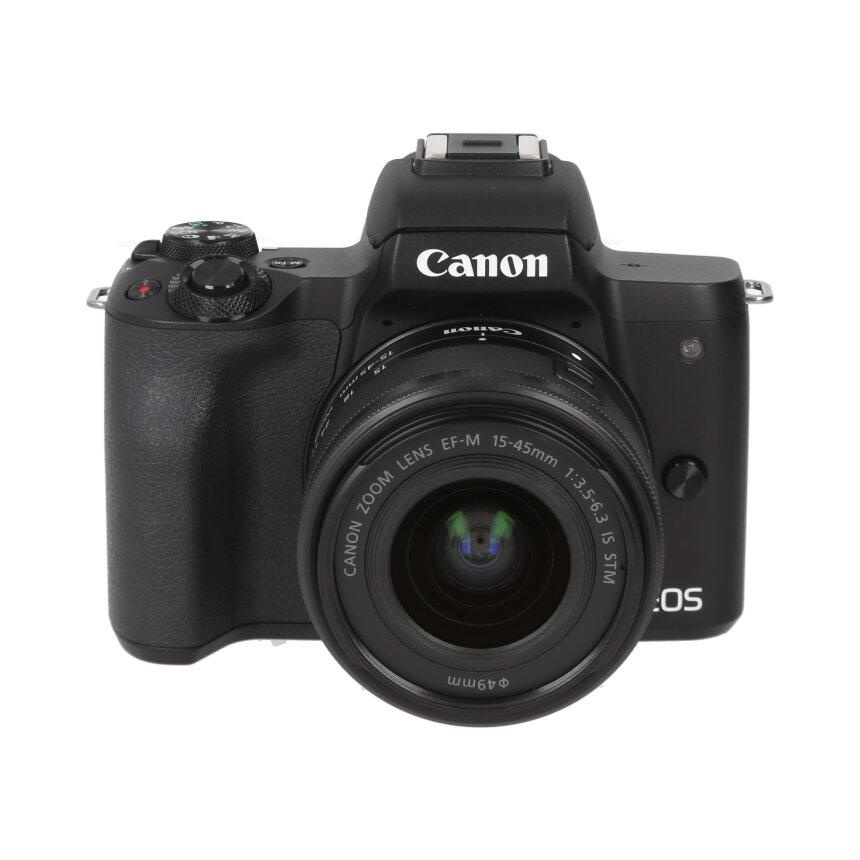 Canon EOS Kiss M ブラック EF-M15-45 IS STM キット 【AB】