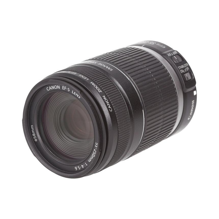 Canon EF-S 55-250mm F4-5.6 IS 【AB】