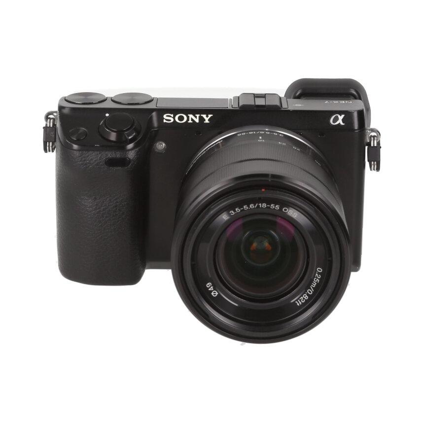 SONY NEX-7 ブラック + E18-55 F3.5-5.6 OSS E18-55 OSS Black【B】