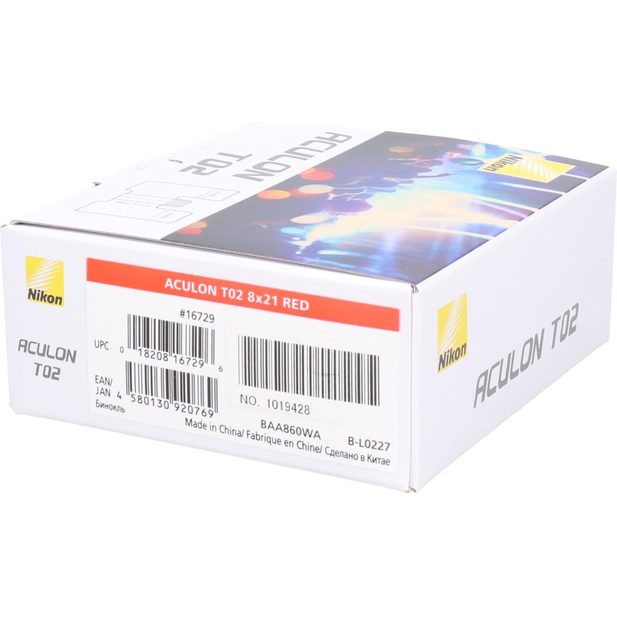 ACULON T02 8X21 レッド