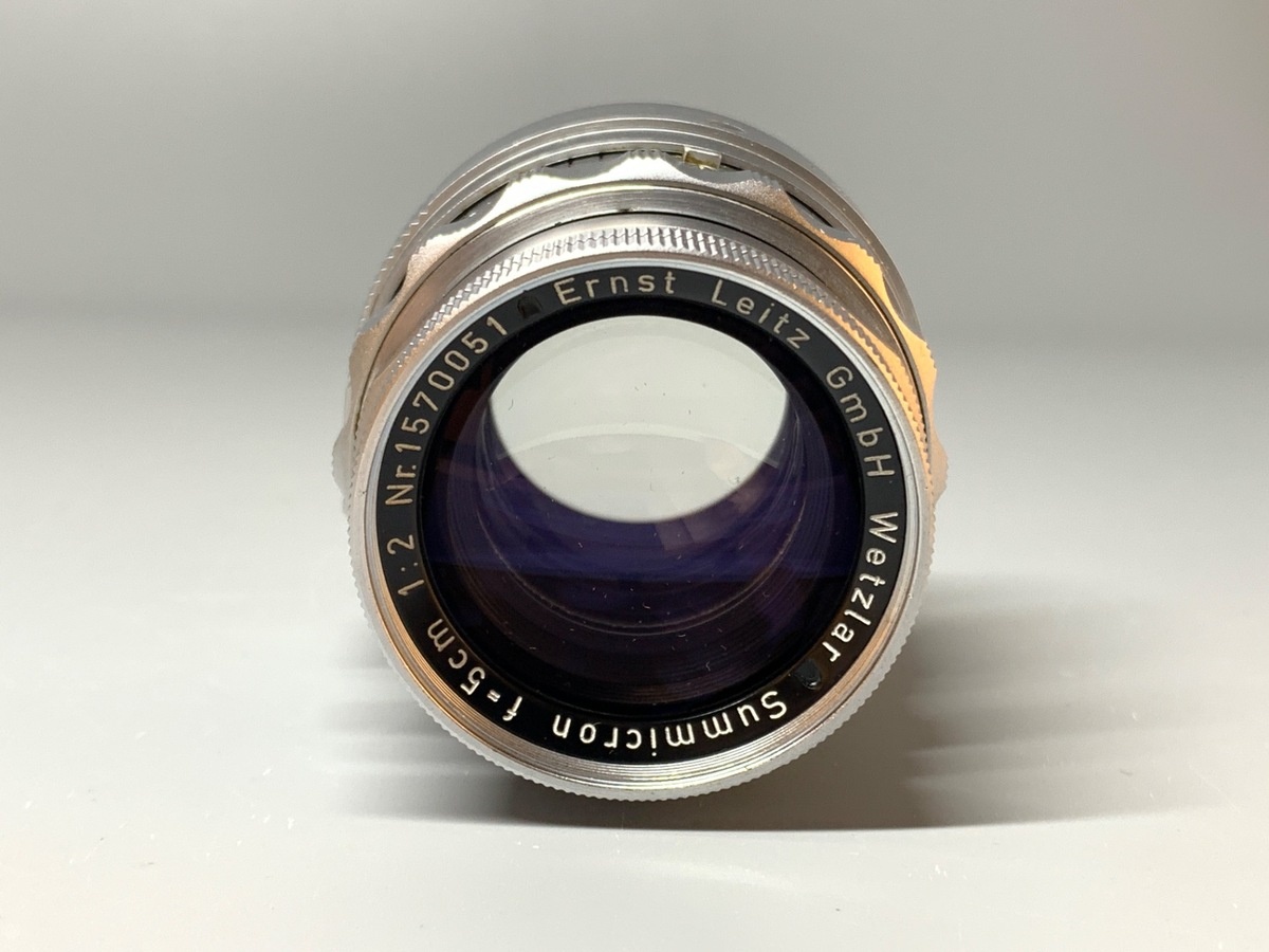 ライカ DRズミクロンM 50mm F2 眼鏡なし