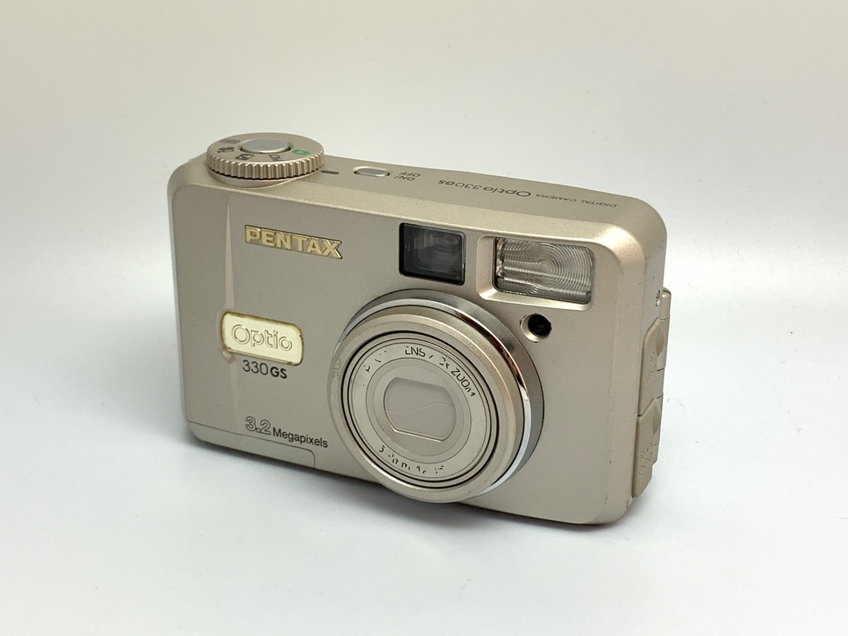 ペンタックス（PENTAX）Optio 330GS ゴールド【320万画素】