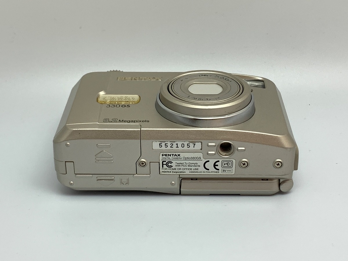 ペンタックス（PENTAX）Optio 330GS ゴールド【320万画素】