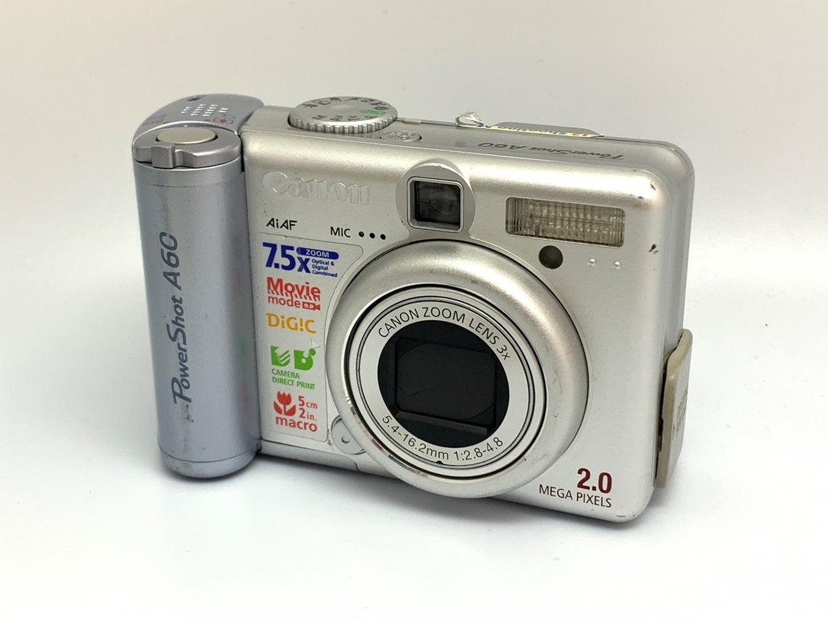 キヤノン（CANON）PowerShot A60 【200万画素】