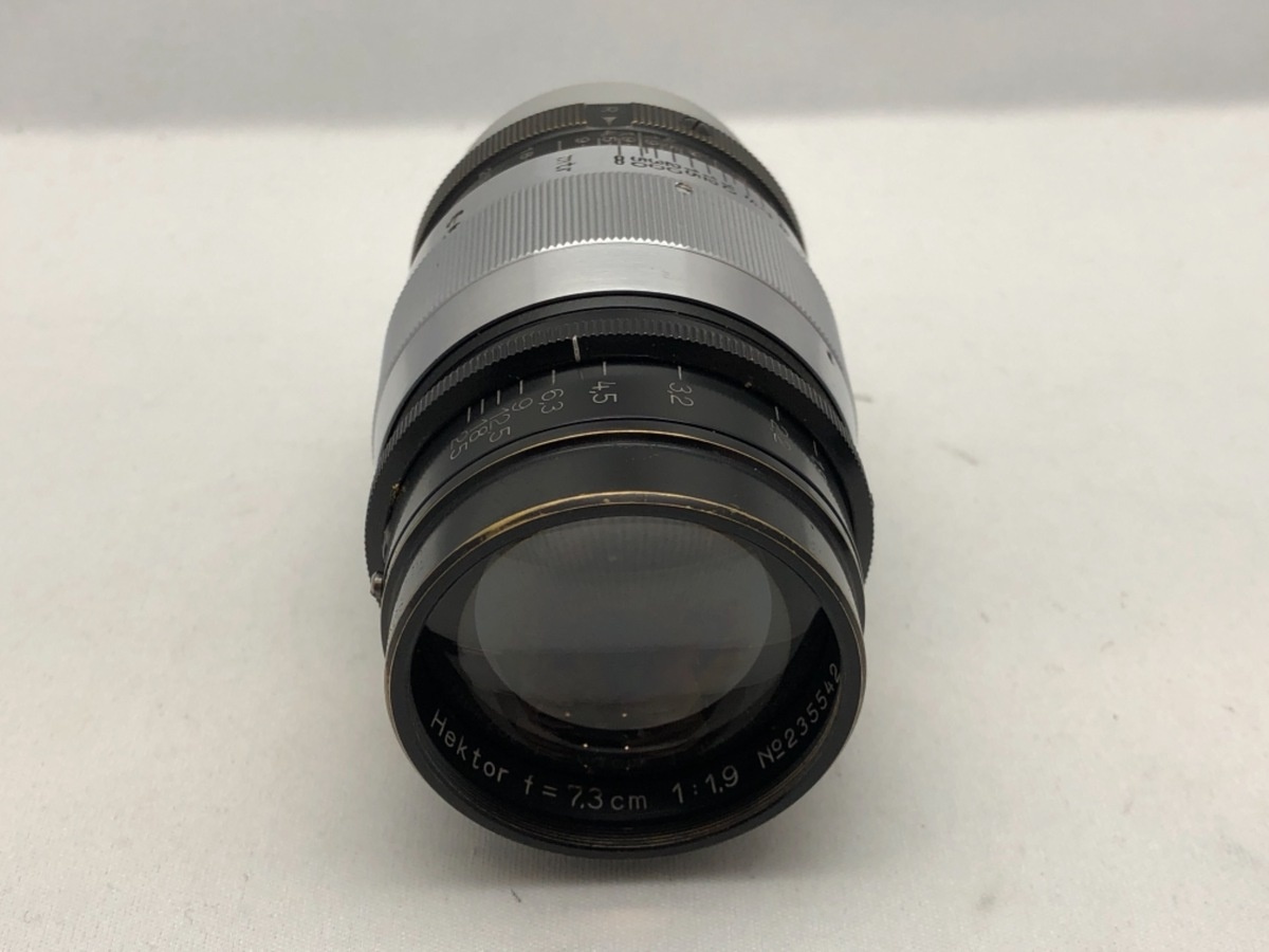 ライカ ヘクトールL 73mm F1.9(シルバーmm Fブラック)
