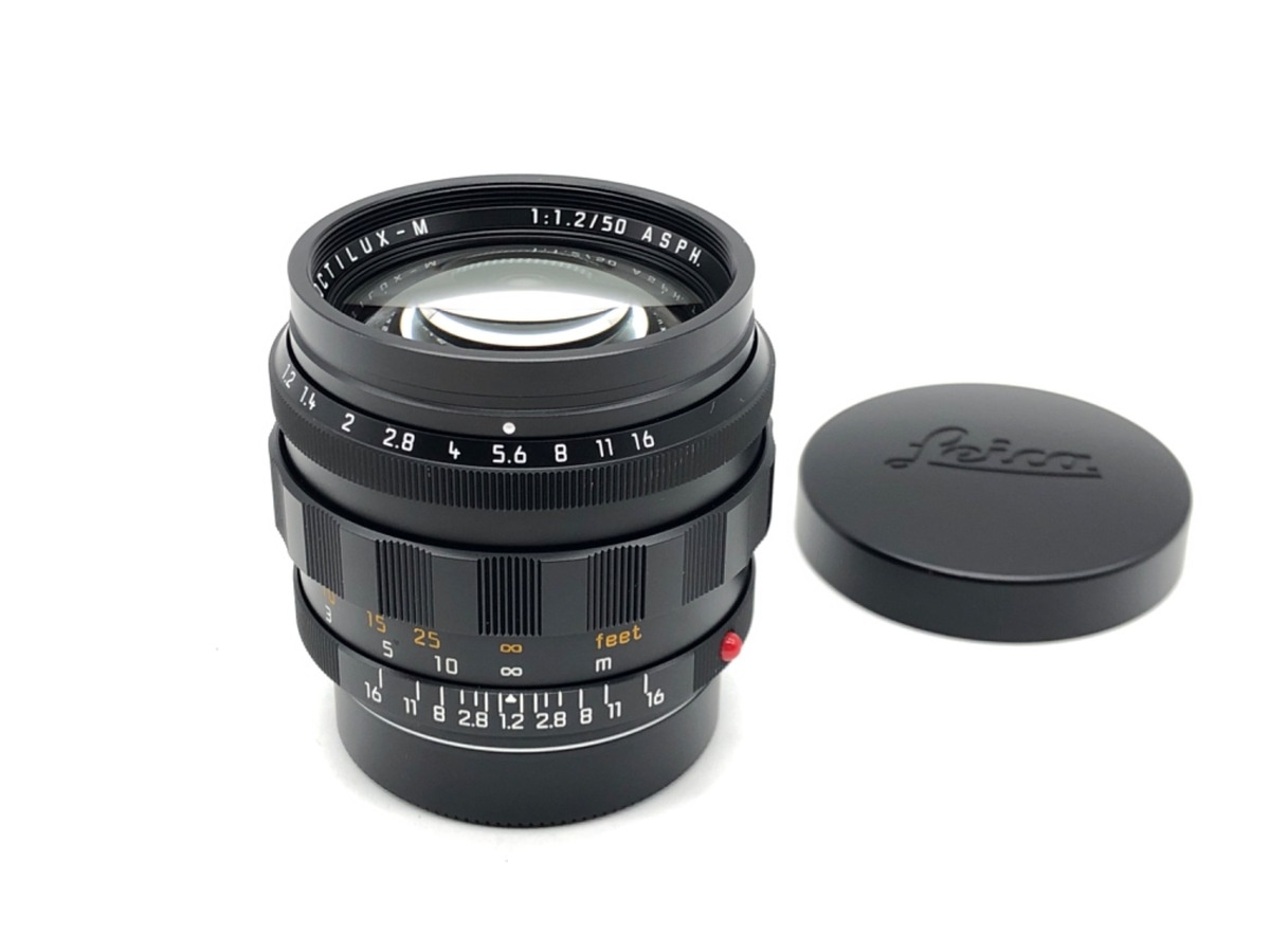 ライカ ノクティルックスM f1.2/50mm ASPH.ブラックアルマイト