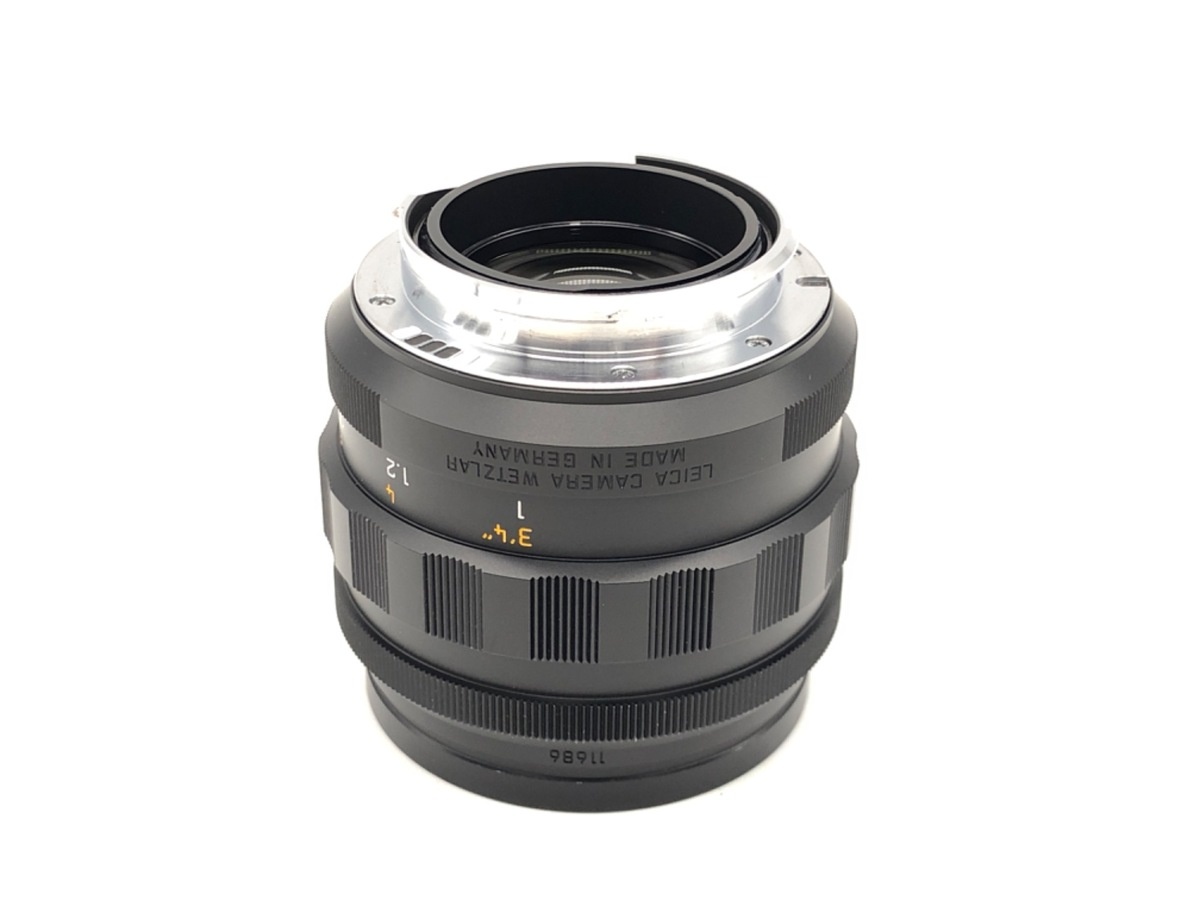 ライカ ノクティルックスM f1.2/50mm ASPH.ブラックアルマイト
