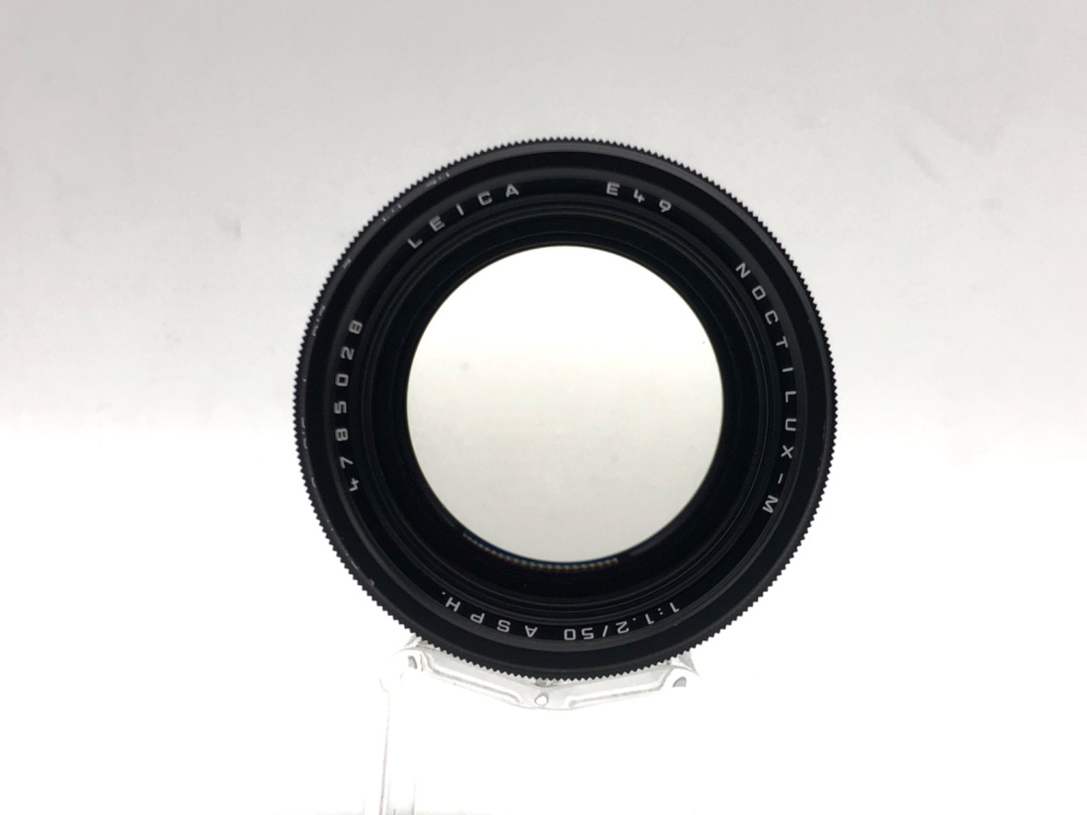 ライカ ノクティルックスM f1.2/50mm ASPH.ブラックアルマイト