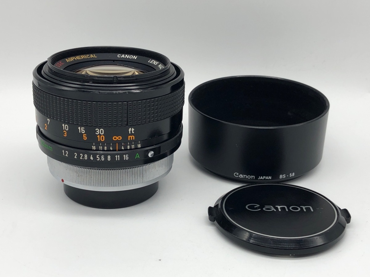 キヤノン FD 55mm F1.2 SSC アスフェリカル