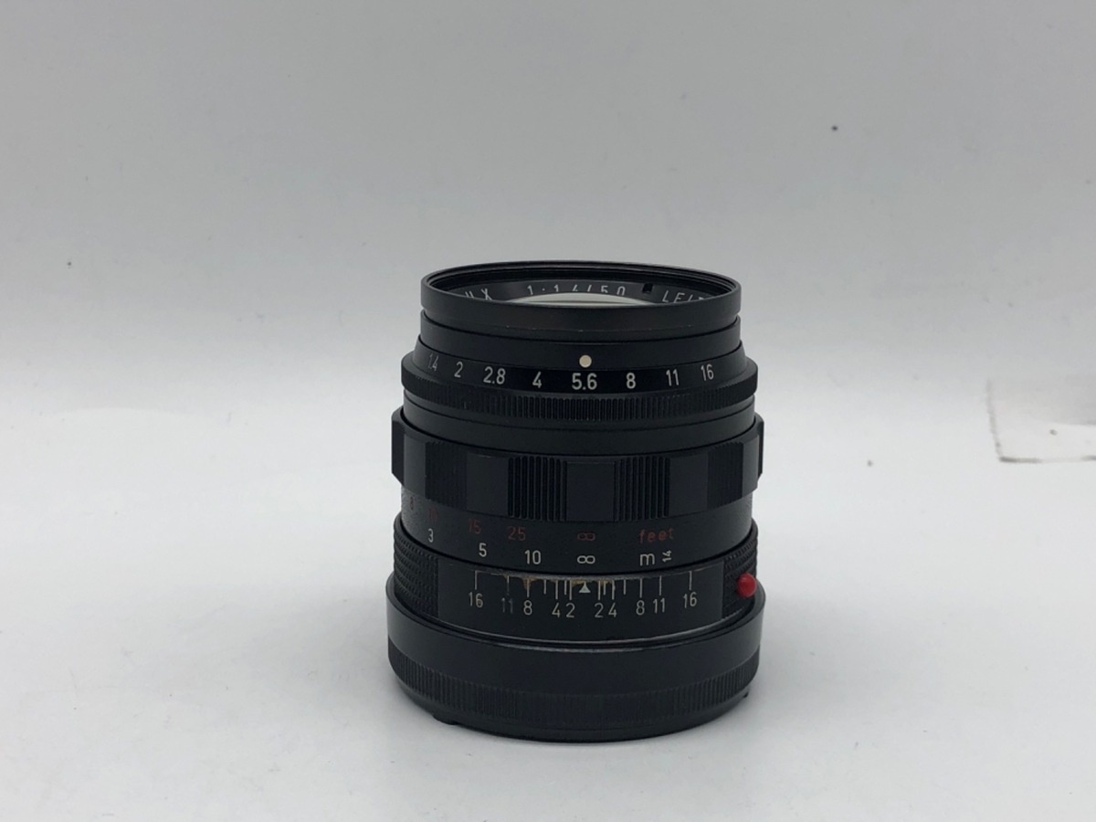 ライカ ズミルックスM 50mm F1.4 オリジナルブラックペイント