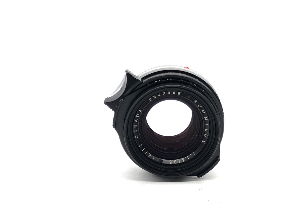 ライカ ズミルックスM 35/1.4 クロームストッパー付 ブラック