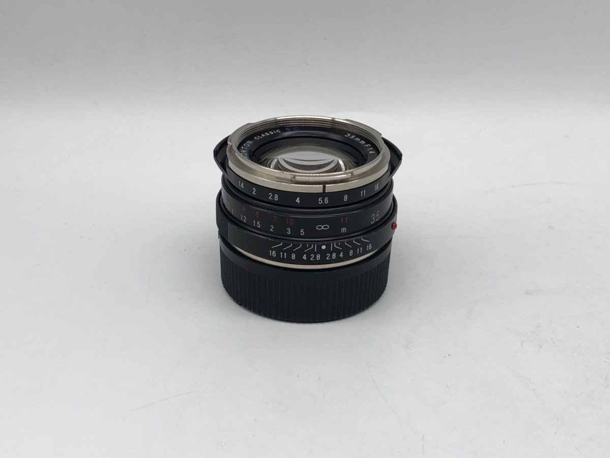 コシナ NOKTON Classic 35mm F1.4(VM)ICS ブラックペイント